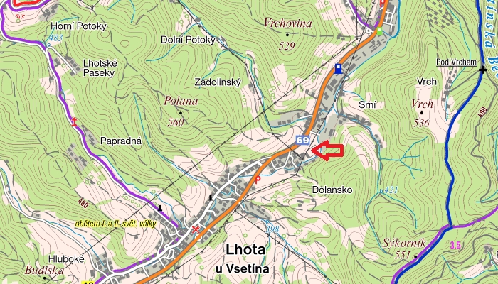 Mapa vystava stanu 2016